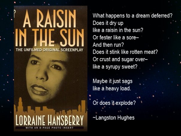 Essays on a raisin in the sun dreams