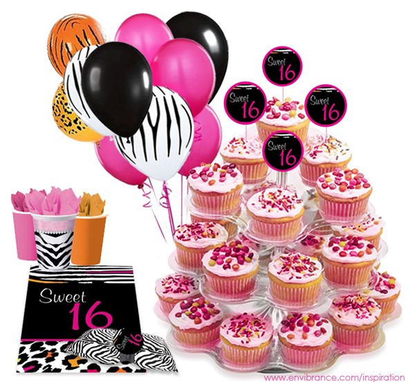 Zebra Print Decorating Ideas For Birthday Party